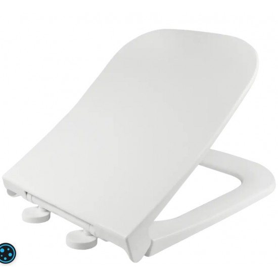 Κάλυμμα Λεκάνης Elvit Slow Close Vakut 0344 Λευκό